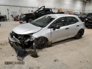 2021 Toyota Corolla Hatchback SE with VIN JTND4MBE6M3115188, listed as a Copart auction lot 48049035 with 54,835 mi miles and Non Repairable. Bid and sale history available at carsss.com. Image 1.