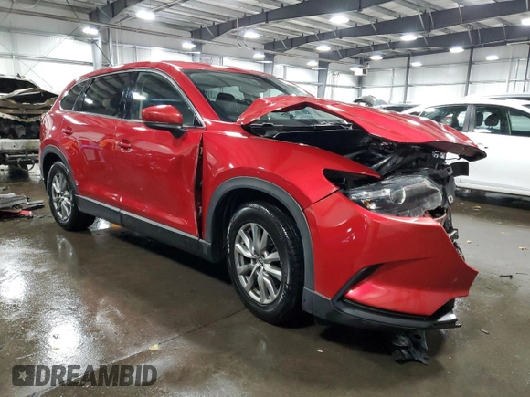 2017 Mazda CX-9 Touring with VIN JM3TCBCY7H0134539, listed as a Copart auction lot 83323034 with 111,813 mi miles and Salvage Title. Bid and sale history available at carsss.com. Image 4.