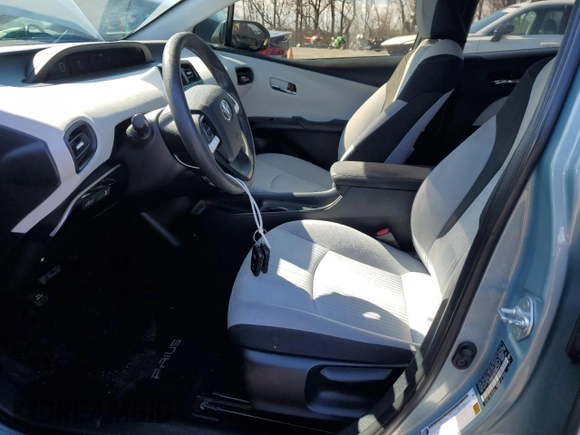 2016 Toyota Prius Two with VIN JTDKBRFU5G3508474, listed as a Copart auction lot 48248075 with 179,433 mi miles and Salvage Title. Bid and sale history available at DreamBid. Image 7.
