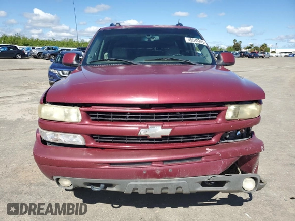 2005 Chevrolet Tahoe Z71 z VIN 1GNEK13T15R124591, wystawiony jako Copart lot #49549285 z przebiegiem 242 649 mil mil oraz Szkoda całkowita • Salvage title. Historia ofert i sprzedaży dostępna na DreamBid. Obrazek 5.