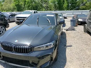 2023 BMW 3 Series 330i with VIN 3MW69FF0XP8D11104, listed as a Copart auction lot 52456275 with 0 mi miles and Salvage Title. Bid and sale history available at carsss.com. Image 11.