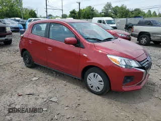 2023 Mitsubishi Mirage ES with VIN ML32AUHJ8PH004015, listed as a Copart auction lot 59263505 with 20,081 mi miles and Salvage title. Bid and sale history available at DreamBid. Image 4.