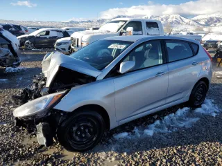 2017 Hyundai Accent SE with VIN KMHCT5AEXHU337058, listed as a Copart auction lot 49476065 with 130,024 mi miles and Salvage Title. Bid and sale history available at carsss.com. Image 1.
