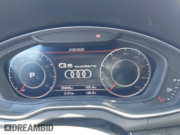 2018 Audi Q5 Prestige with VIN WA1CNBFY7J2133023, listed as a IAAI auction lot 41687379 with 55,646 mi miles and . Bid and sale history available at DreamBid. Image 7.