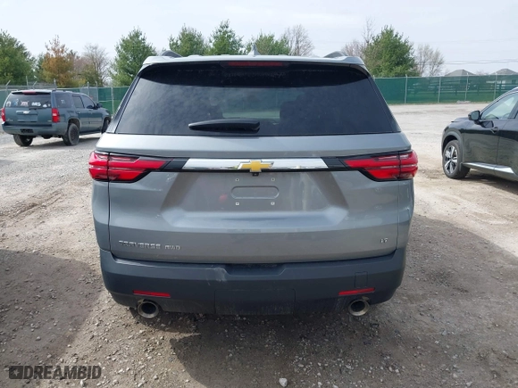 2023 Chevrolet Traverse LT Cloth with VIN 1GNEVGKW7PJ242071, listed as a IAAI auction lot 41799940 with 46,698 mi miles. Bid and sale history available at carsss.com. Image 16.