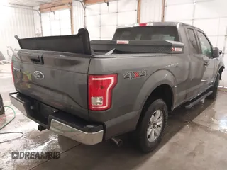 2017 Ford F-150 XL with VIN 1FTEX1E82HFB75381, listed as a IAAI auction lot 41583133 with 40,675 mi miles. Bid and sale history available at carsss.com. Image 4.