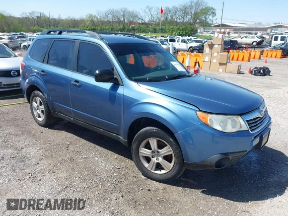 2010 Subaru Forester 2.5X with VIN JF2SH6BCXAH917740, listed as a IAAI auction lot 41979093 with 182,638 mi miles. Bid and sale history available at carsss.com. Image 1.