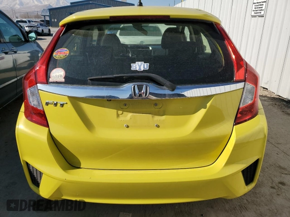 2017 Honda Fit EX with VIN JHMGK5H77HS023068, listed as a Copart auction lot 43359675 with 111,082 mi miles and Salvage Title. Bid and sale history available at carsss.com. Image 6.