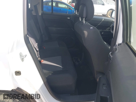 2017 Jeep Patriot Sport with VIN 1C4NJPBA8HD149312, listed as a IAAI auction lot 42176455 with 123,919 mi miles. Bid and sale history available at carsss.com. Image 8.