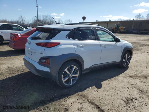 2018 Hyundai Kona Limited with VIN KM8K3CA58JU141030, listed as a Copart auction lot 47585545 with 97,742 mi miles and Clean Title. Bid and sale history available at carsss.com. Image 3.