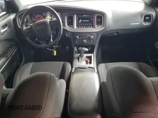2019 Dodge Charger Scat Pack with VIN 2C3CDXGJ2KH633787, listed as a Copart auction lot 52279515 with 54,742 mi miles and Salvage Title. Bid and sale history available at DreamBid. Image 8.