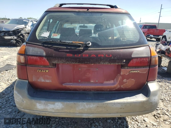 2003 Subaru Legacy Outback with VIN 4S3BH675937605264, listed as a Copart auction lot 53345015 with 221,510 mi miles and Salvage title. Bid and sale history available at DreamBid. Image 6.