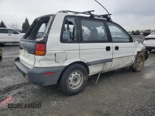 1992 Mitsubishi Expo LRV with VIN JA3CV20D6NZ037021, listed as a Copart auction lot 49648375 with 111,212 mi miles and Salvage Title. Bid and sale history available at DreamBid. Image 3.