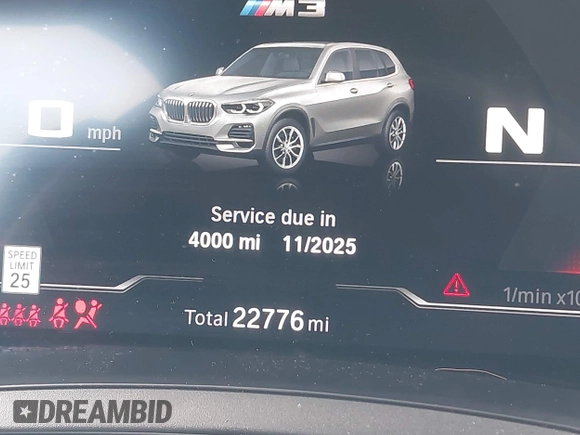 2022 BMW M3 Competition z VIN WBS33AY0XNFM29450, wystawiony jako IAAI lot #41609392 z przebiegiem 22 776 mil mil oraz . Historia ofert i sprzedaży dostępna na DreamBid. Obrazek 15.