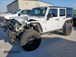 2013 Jeep Wrangler Unlimited Sport with VIN 1C4BJWDG4DL501090, listed as a Copart auction lot 56867055 with 131,601 mi miles and Salvage title. Bid and sale history available at DreamBid. Image 1.