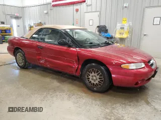 1996 Chrysler Sebring z VIN 3C3EL45X7TT267559, wystawiony jako Copart lot #56020395 z przebiegiem 66 026 mil mil oraz Tytuł czysty. Historia ofert i sprzedaży dostępna na DreamBid. Obrazek 4.