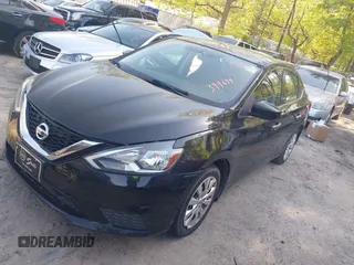 2019 Nissan Sentra S with VIN 3N1AB7AP3KY344694, listed as a IAAI auction lot 41980872 with 151,371 mi miles. Bid and sale history available at carsss.com. Image 2.