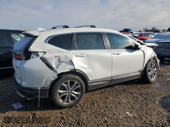 2021 Honda CR-V Touring with VIN 2HKRW2H93MH638790, listed as a Copart auction lot 46158785 with 0 mi miles and Salvage Title. Bid and sale history available at carsss.com. Image 3.