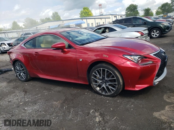 2017 Lexus RC 350 z VIN JTHSE5BC6H5008311, wystawiony jako Copart lot #56206615 z przebiegiem 69 289 mil mil oraz Szkoda całkowita • Salvage title. Historia ofert i sprzedaży dostępna na DreamBid. Obrazek 4.