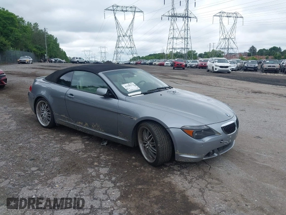2007 BMW 6 Series 650i z VIN WBAEK13567CN83841, wystawiony jako IAAI lot #42380370 z przebiegiem 106 792 mil mil oraz . Historia ofert i sprzedaży dostępna na DreamBid. Obrazek 1.