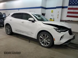 2021 Buick Envision Avenir with VIN LRBFZSR49MD053875, listed as a Copart auction lot 85765554 with Not Provided miles and Salvage Title. Bid and sale history available at carsss.com. Image 4.