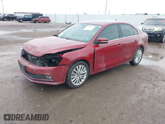2016 Volkswagen Jetta Sedan 1.8T SEL with VIN 3VWL07AJ7GM392816, listed as a IAAI auction lot 41288306 with 55,915 mi miles. Bid and sale history available at carsss.com. Image 18.