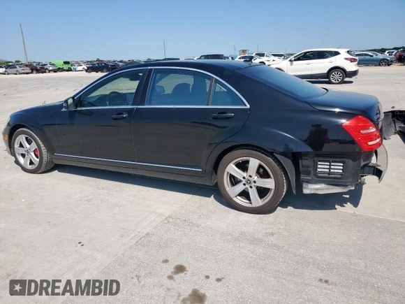 2010 Mercedes-Benz S 550 with VIN WDDNG7BBXAA347202, listed as a Copart auction lot 52907765 with 194,352 mi miles and Salvage Title. Bid and sale history available at DreamBid. Image 2.
