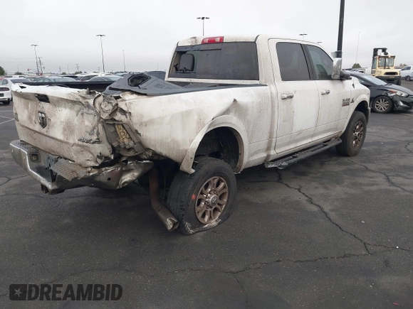 2017 Ram 2500 Laramie with VIN 3C6UR5FL9HG600438, listed as a IAAI auction lot 41243073 with 160,752 mi miles. Bid and sale history available at carsss.com. Image 4.