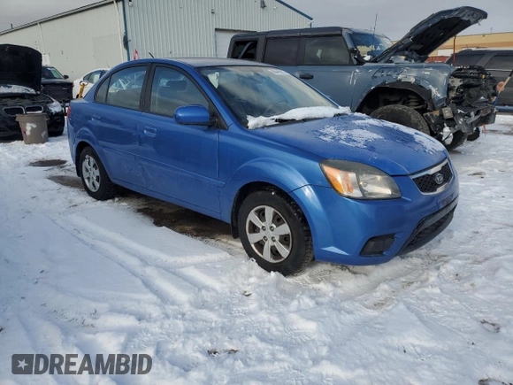 2011 Kia Rio with VIN KNADH4B37B6917894, listed as a Copart auction lot 88465075 with 229,688 mi miles and Clean Title. Bid and sale history available at DreamBid. Image 4.