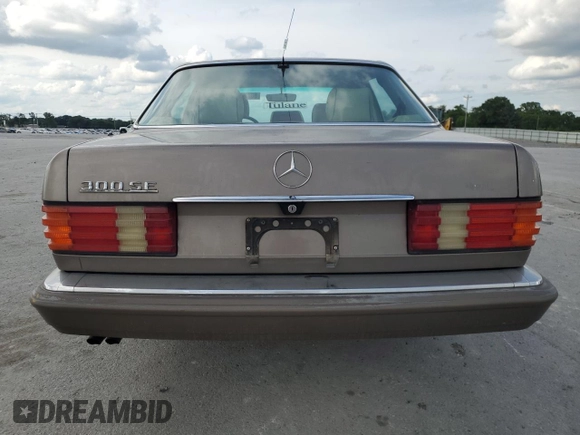 1989 Mercedes-Benz 300 300SE z VIN WDBCA24D1KA433423, wystawiony jako Copart lot #58725775 z przebiegiem 281 775 mil mil oraz Szkoda całkowita • Salvage title. Historia ofert i sprzedaży dostępna na DreamBid. Obrazek 6.
