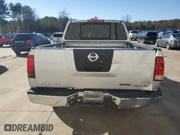 2009 Nissan Titan SE with VIN 1N6BA07D59N309491, listed as a Copart auction lot 88947185 with Not Provided miles and Salvage Title. Bid and sale history available at carsss.com. Image 6.