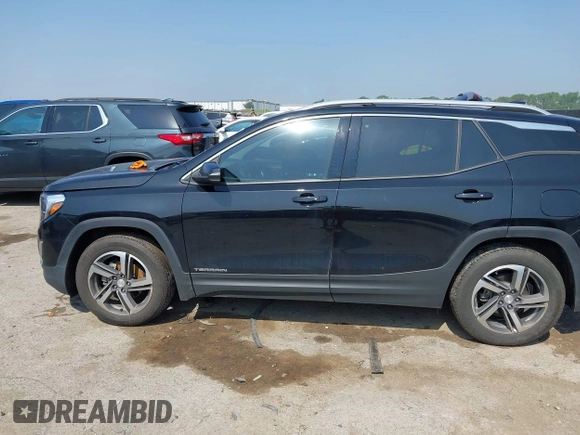 2021 GMC Terrain SLT with VIN 3GKALPEV4ML343318, listed as a IAAI auction lot 42323185 with 108,608 mi miles and . Bid and sale history available at DreamBid. Image 14.