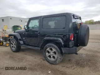 2018 Jeep Wrangler Sahara z VIN 1C4AJWBG0JL903053, wystawiony jako Copart lot #55486835 z przebiegiem 136 516 mil mil oraz Czysty tytuł • Clean title. Historia ofert i sprzedaży dostępna na DreamBid. Obrazek 2.