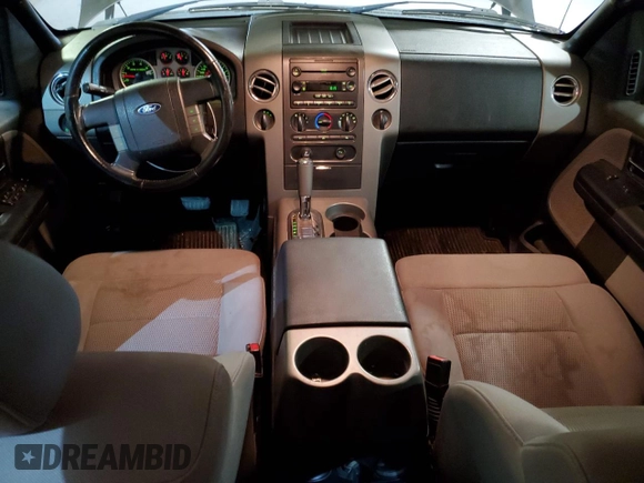 2006 Ford F-150 XLT с VIN 1FTPW14566KB84740, выставлен на аукционе Copart как лот 60840705 с пробегом 172 561 миль миль и Чистый • Clean title. История ставок и продаж доступна на DreamBid. Изображение 8.