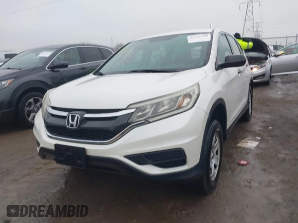 2016 Honda CR-V LX with VIN 5J6RM4H37GL013347, listed as a IAAI auction lot 41525708 with 135,497 mi miles. Bid and sale history available at carsss.com. Image 2.
