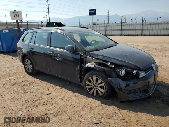 2017 Volkswagen Golf SportWagen S with VIN 3VW017AU2HM504269, listed as a Copart auction lot 74530114 with 139,754 mi miles and Salvage Title. Bid and sale history available at carsss.com. Image 4.