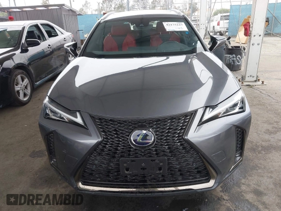 2020 Lexus UX 250h F Sport with VIN JTHR9JBH0L2025493, listed as a IAAI auction lot 42175227 with 18,315 mi miles and . Bid and sale history available at DreamBid. Image 13.