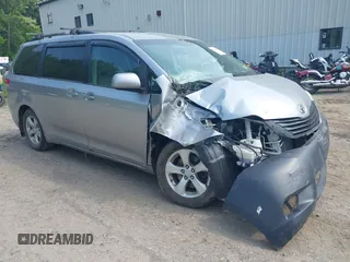 2012 Toyota Sienna LE AAS with VIN 5TDKK3DC5CS241322, listed as a IAAI auction lot 42411925 with 198,156 mi miles and . Bid and sale history available at DreamBid. Image 1.