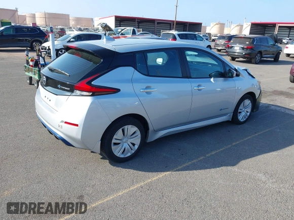 2018 Nissan LEAF SL with VIN 1N4AZ1CP3JC302221, listed as a IAAI auction lot 41506345 with 43,420 mi miles and . Bid and sale history available at DreamBid. Image 4.
