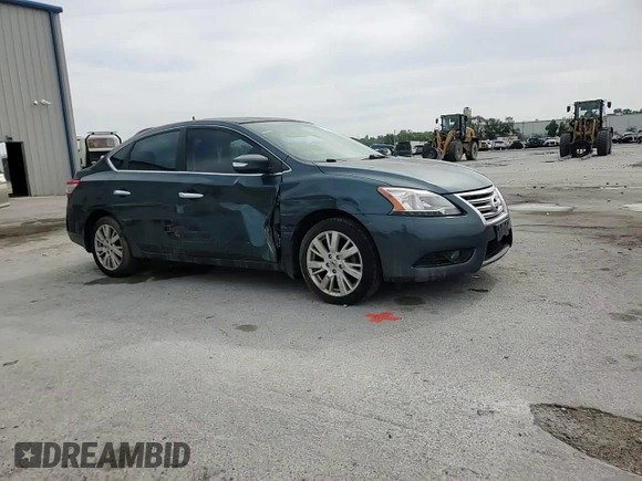 2015 Nissan Sentra SL with VIN 3N1AB7AP7FY218537, listed as a Copart auction lot 50412915 with 89,699 mi miles and Salvage Title. Bid and sale history available at DreamBid. Image 11.