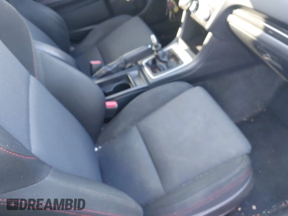 2016 Subaru WRX Premium with VIN JF1VA1E65G9810998, listed as a IAAI auction lot 41545599 with 123,135 mi miles. Bid and sale history available at carsss.com. Image 5.