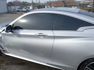 2018 Infiniti Q60 Luxe with VIN JN1EV7EK3JM343134, listed as a IAAI auction lot 41795601 with 61,826 mi miles and . Bid and sale history available at carsss.com. Image 14.