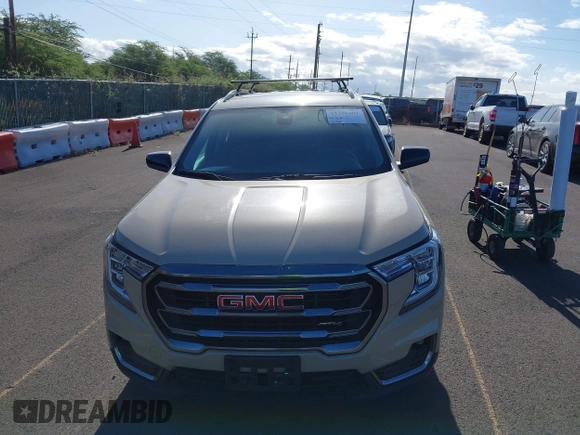 2022 GMC Terrain AT4 with VIN 3GKALYEV9NL259342, listed as a IAAI auction lot 42338407 with 31,590 mi miles and . Bid and sale history available at DreamBid. Image 6.