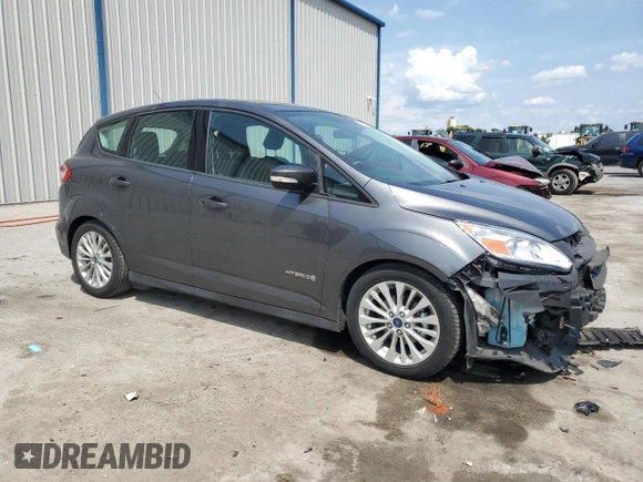 2018 Ford C-Max SE z VIN 1FADP5AU8JL105323, wystawiony jako Copart lot #55833125 z przebiegiem 59 463 mil mil oraz Szkody całkowita. Historia ofert i sprzedaży dostępna na DreamBid. Obrazek 4.