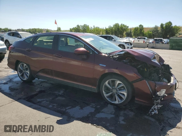 2018 Honda Clarity Plug-In Hybrid Touring with VIN JHMZC5F39JC000297, listed as a Copart auction lot 62656174 with 92,205 mi miles and Salvage Title. Bid and sale history available at carsss.com. Image 4.