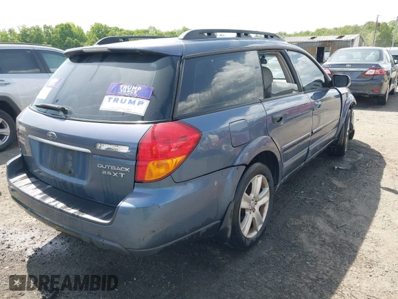 2006 Subaru Legacy Outback XT Limited with VIN 4S4BP67C864301524, listed as a IAAI auction lot 42157830 with Not provided miles and . Bid and sale history available at DreamBid. Image 4.