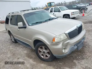 2004 Lincoln Aviator Luxury z VIN 5LMEU68HX4ZJ29641, wystawiony jako IAAI lot #41608361 z przebiegiem 187 813 mil mil oraz . Historia ofert i sprzedaży dostępna na DreamBid. Obrazek 1.
