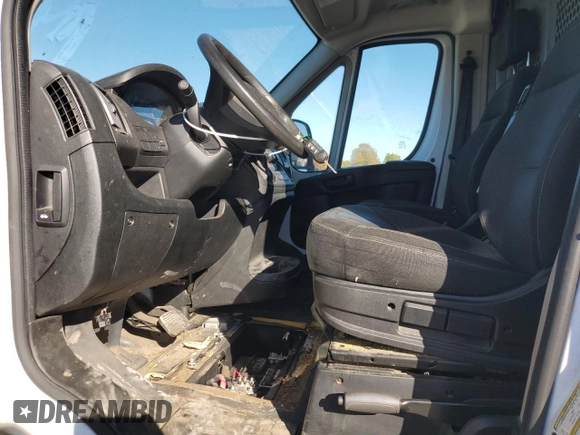 2014 Ram ProMaster Cargo with VIN 3C6TRVCG0EE125594, listed as a Copart auction lot 77494594 with 112,274 mi miles and Salvage Title. Bid and sale history available at carsss.com. Image 7.