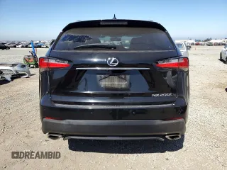 2015 Lexus NX 200t with VIN JTJYARBZ3F2018597, listed as a Copart auction lot 63063065 with 84,931 mi miles and Salvage title. Bid and sale history available at DreamBid. Image 6.