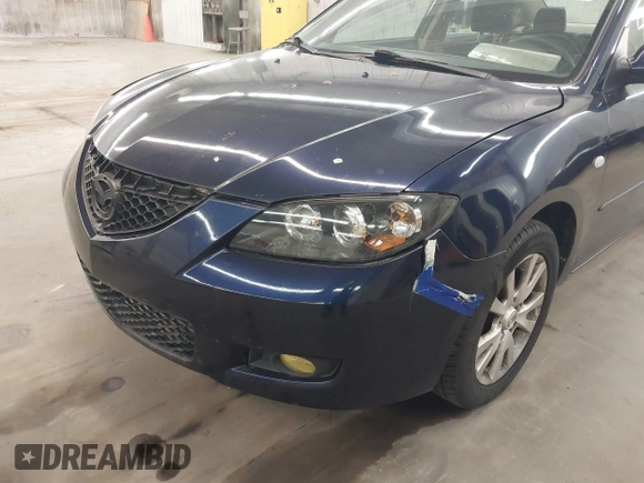 2008 Mazda Mazda3 i Touring Value with VIN JM1BK32F681170679, listed as a IAAI auction lot 42211170 with 129,051 mi miles. Bid and sale history available at carsss.com. Image 6.